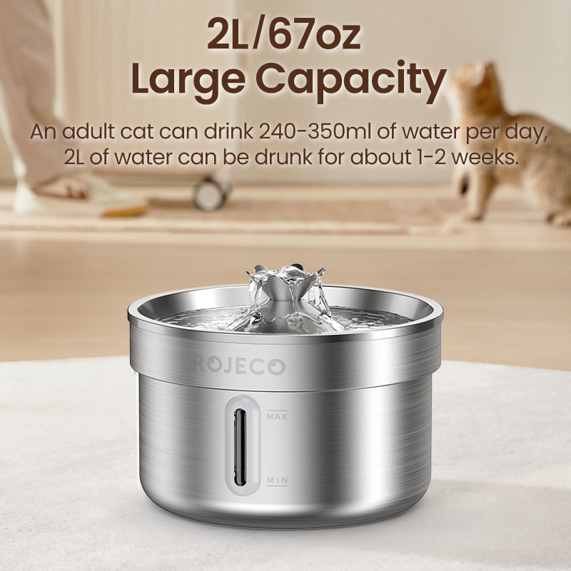 Stainless Steel Smart Pet Water Fountain