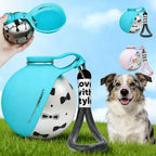 Portable Dog Water Bottle with Folding Cup