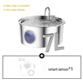 7L Stainless Steel Pet Water Fountain