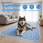 Washable Summer Dog Cooling Mat Set