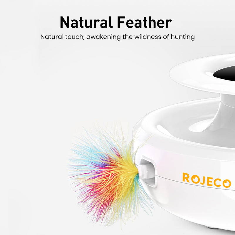 2-in-1 Smart Interactive Cat Toy