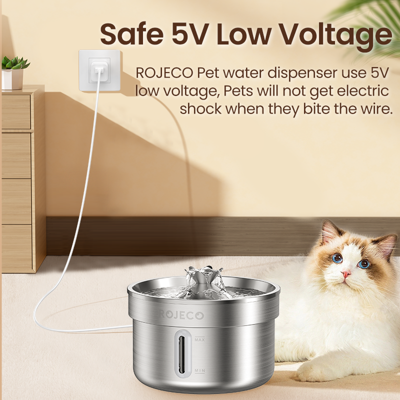 Stainless Steel Smart Pet Water Fountain