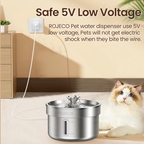 Stainless Steel Smart Pet Water Fountain