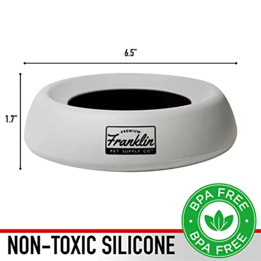 Spill-Proof Travel Pet Bowl