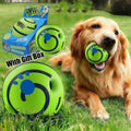 Interactive Wobble Giggle Dog Ball
