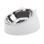 Inclined Stainless Steel Pet Bowl