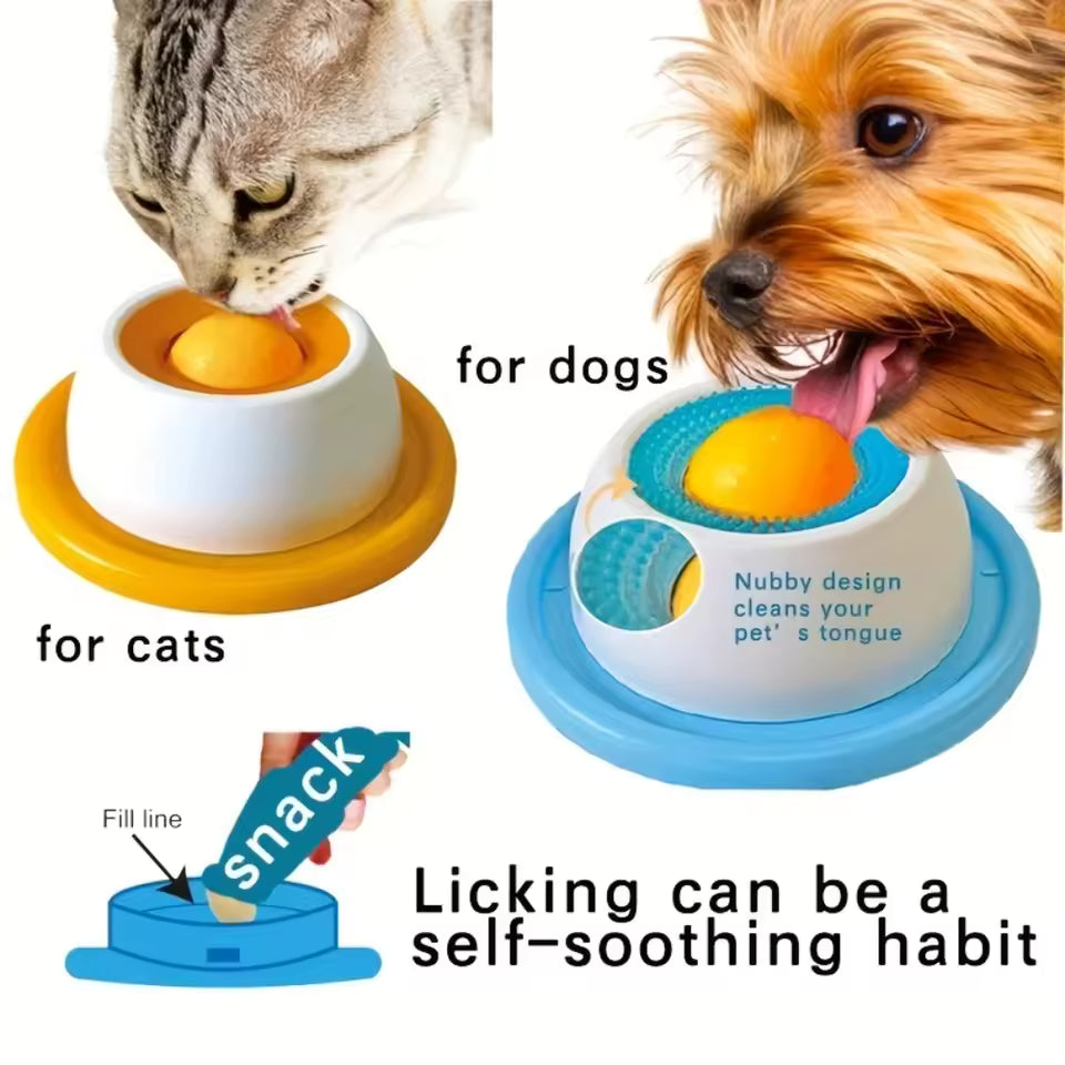 Interactive Pet Lick Mat Slow Feeder