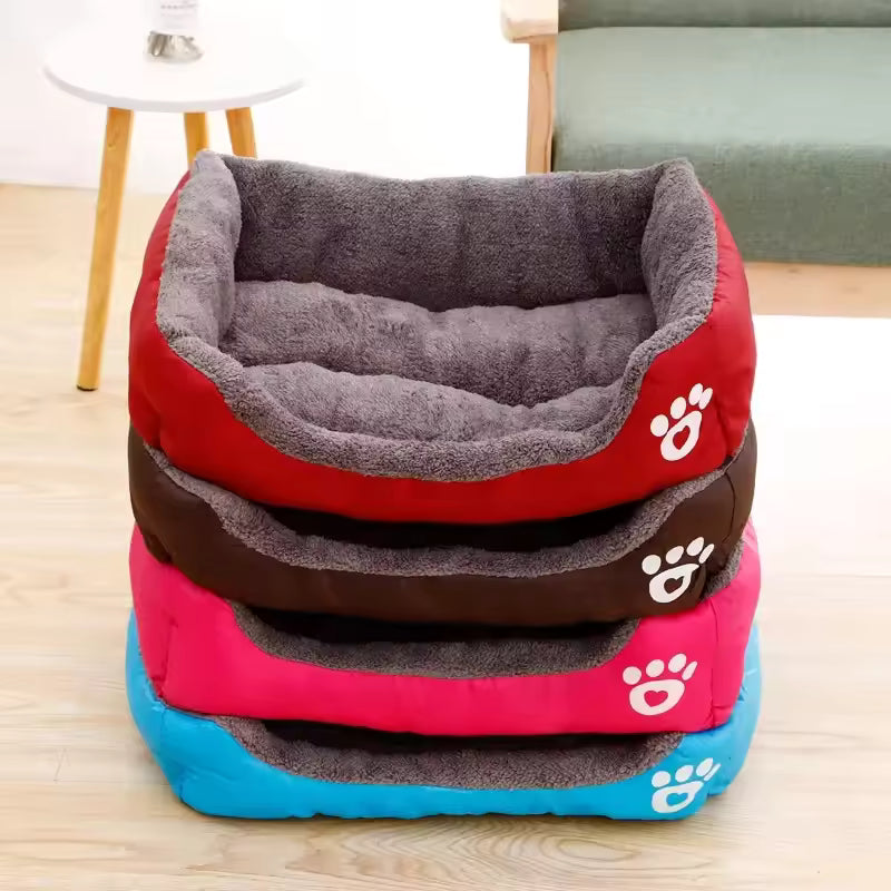 Large Candy-colored Pet Dog Bed