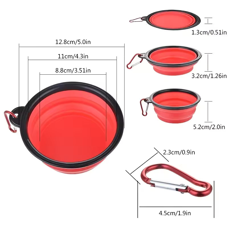 Portable Collapsible Pet Bowl
