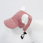 Adjustable Dog Sun Protection Hat