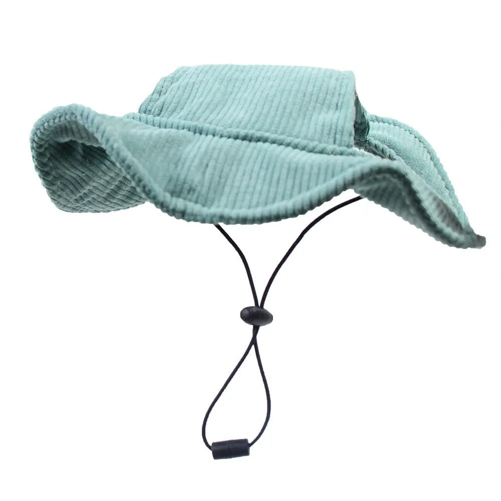 Adjustable Dog Sun Protection Hat