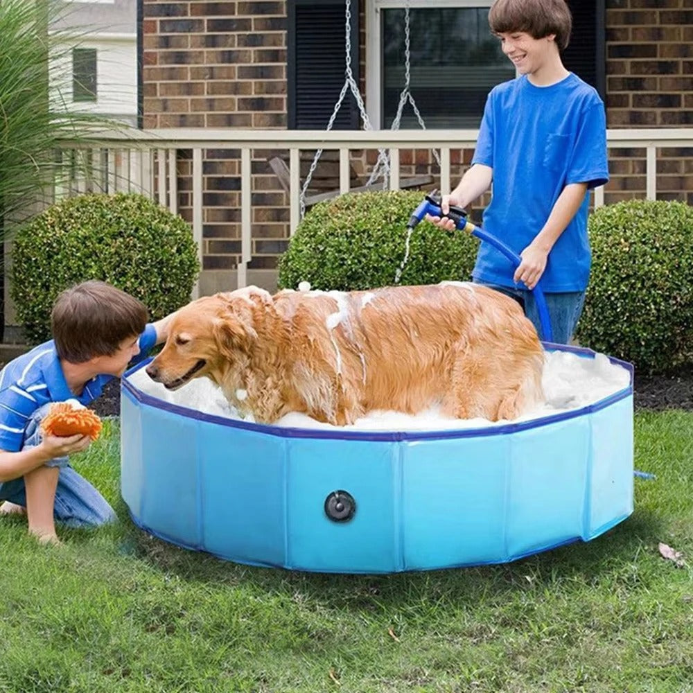 Portable Dog Swimming Pool Bathtub