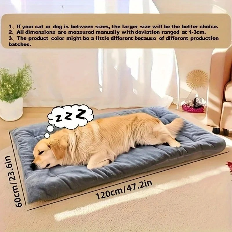 Thickened Plush Dog Sofa Bed
