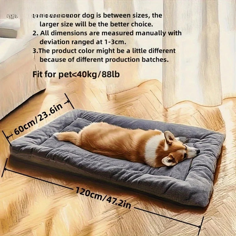 Thickened Plush Dog Sofa Bed