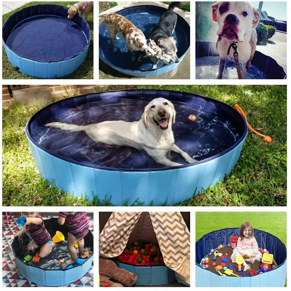 Portable Dog Swimming Pool Bathtub
