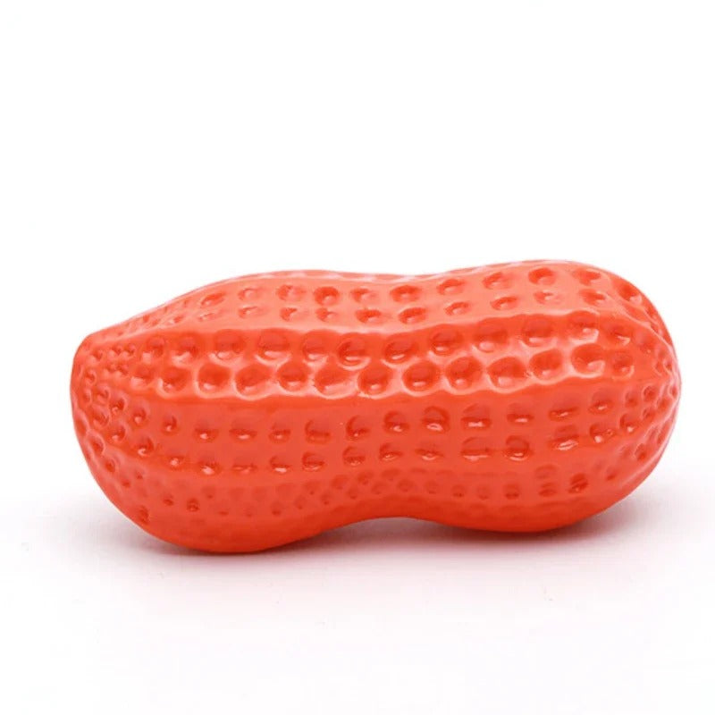 Peanut Squeaky Dog Chew Toy
